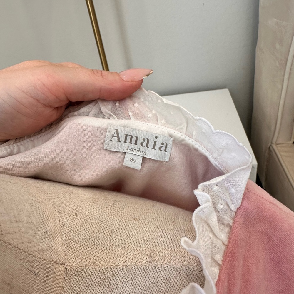 Elegant Pink Kids Formal Dress - Picture 5 of 5
